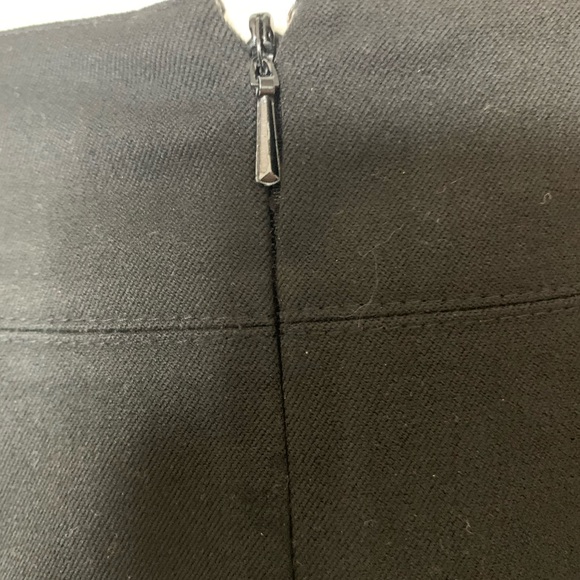 Talbots knee-length classic black skirt. - Picture 2 of 7